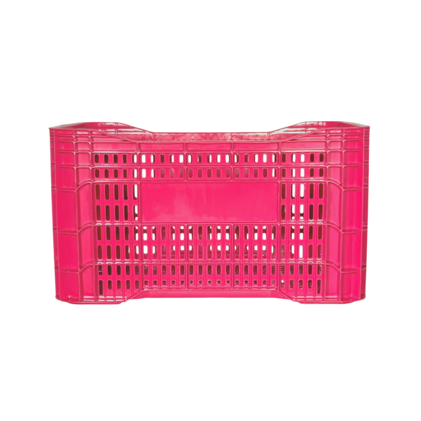 Caixa Plástica Empilhavel 60 Litros Hortifruti Organizadora - R701 ROSA - Imagem 2
